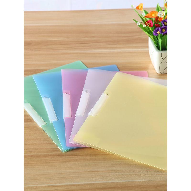 Report Cover Student Swing Clip Folder File Binder Pull Side Clip Report Cover Pull Clip Storage Clip Organize Folders Business Office Office Supplies