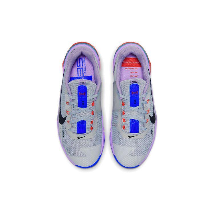 Nike Metcon 7 Light Smoke Grey Violet Haze Мужские кроссовки Сиреневый Черный CZ8281-005