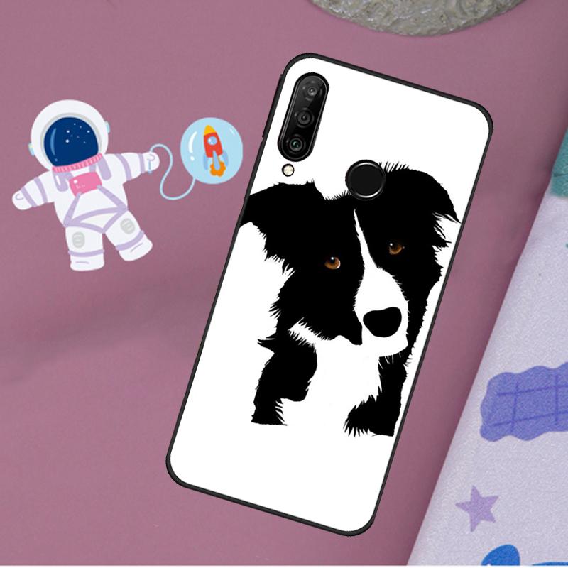 Мультяшный чехол с бордер-колли для Huawei Nova 5T 9 10 SE 3i 7i 8i 11i Y60 Y61 Y70 Y90 P40 P30 Lite Mate 60 P60 Pro