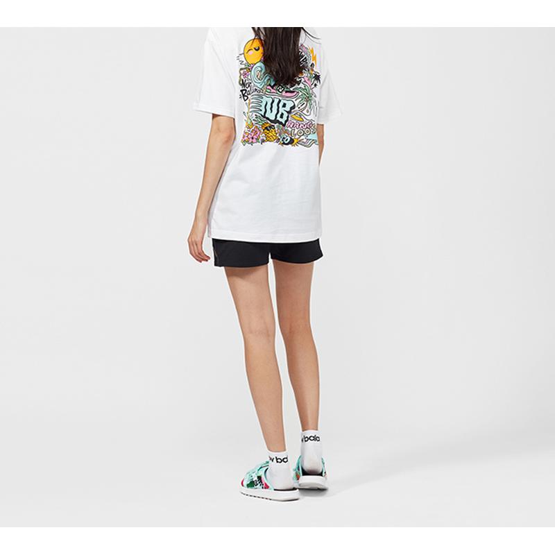 New Balance Футболка Унисекс Белая AMT01548-WT