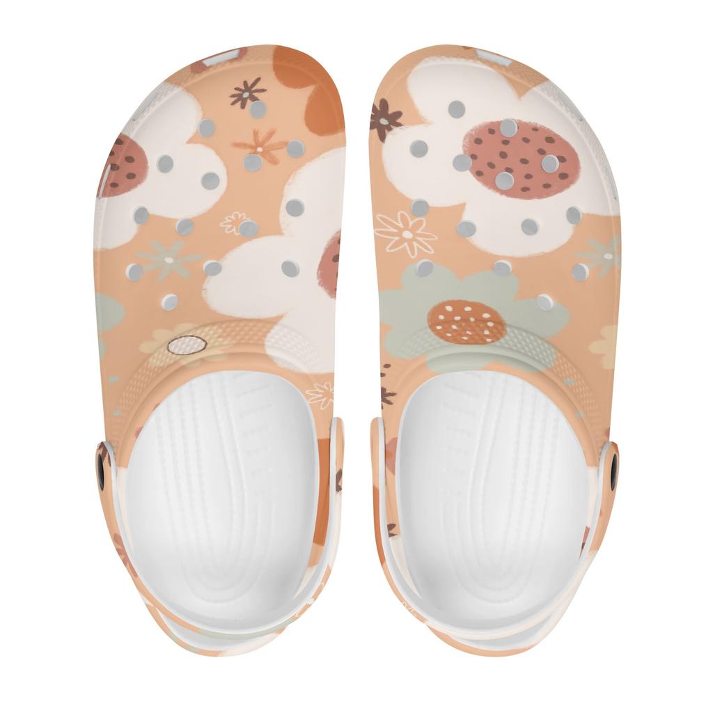 Allover Printed EVA Casual Clogs for Women Men Soft Sole Flexible Breathable Slip On Sandals Slippers Summer Daily Leisure Shoes