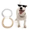 Dog Chain Collar Pet Plastic Fashion and Cool Necklace for Small Medium Large Dog Boy
