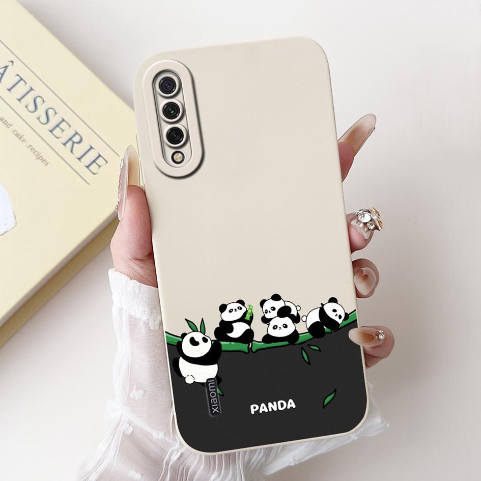 Чехол для Xiaomi Mi A3 MiA3 Ударопрочный Чехол Милый Мультяшный Панда Кролик Мягкий Силикон Матовый ТПУ Чехол для Телефона Для Xiaomi Mi CC9e Capa