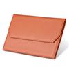 Asvine Fountain Pen Case 12 Grid Pen Storage Bag Genuine Leather Minimalist Waterproof Dustproof Case Stationery Protection Bag