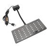 Clip On Aquarium Light USB Powered LED Dimmable 10 Speed Brightness Timing Control Fish Tank Clamp Light for Home Indoor