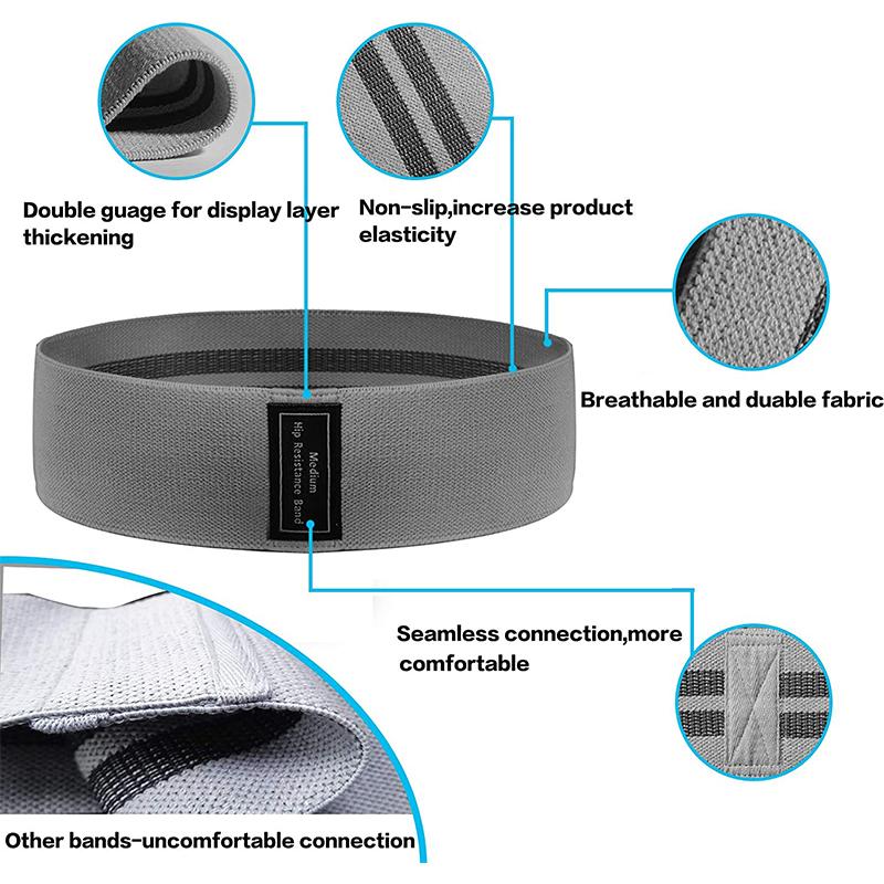 1 шт., 2 шт., 3 шт., резинки для фитнеса, эспандеры для йоги, пилатеса, приседания на бедрах, круговые расширители, тренажерный зал, домашнее оборудование для тренировок