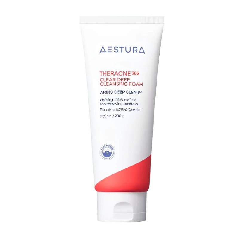 Aestura Theracne365 Очищающая пенка для глубокого очищения 200 г