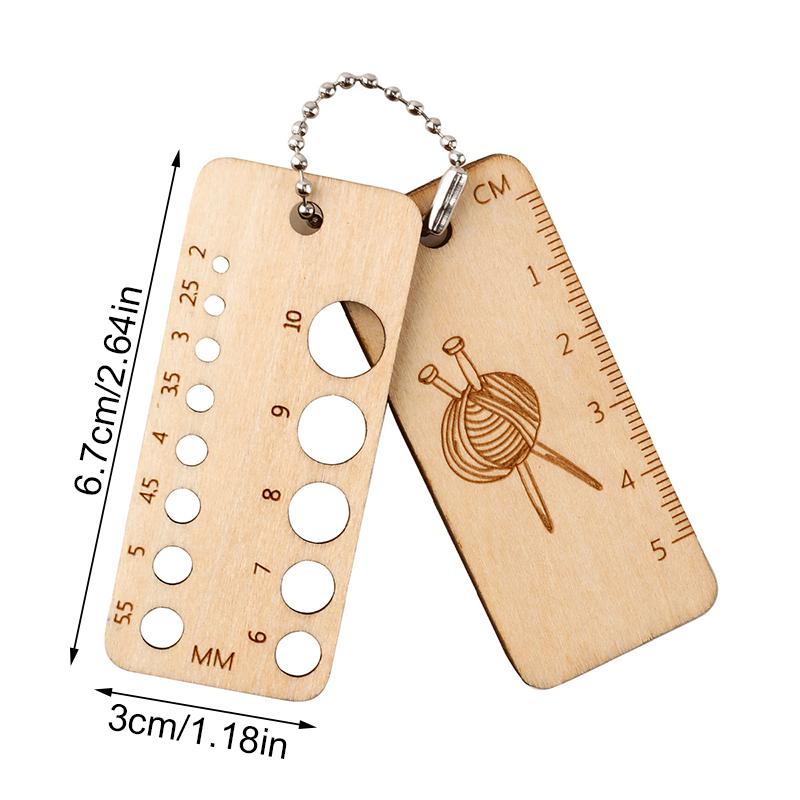 1 комплект линейки для вязания, калибр, маленькая пряжка, зажим для иглы, калибр для пряжи, аксессуары для трикотажной пряжи, 3 стиля