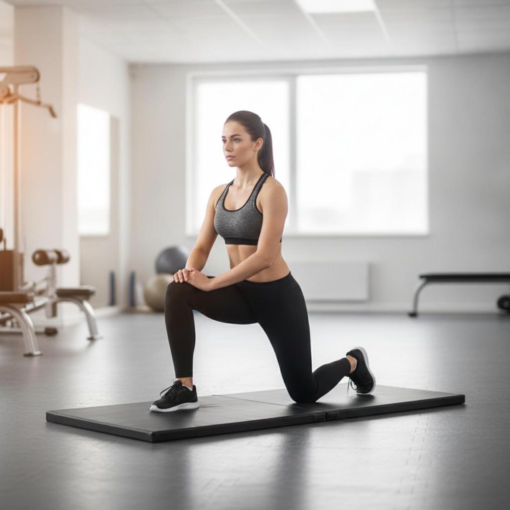 Foldable Wall Mat Cushioned Protection Multi-Purpose for Athletes