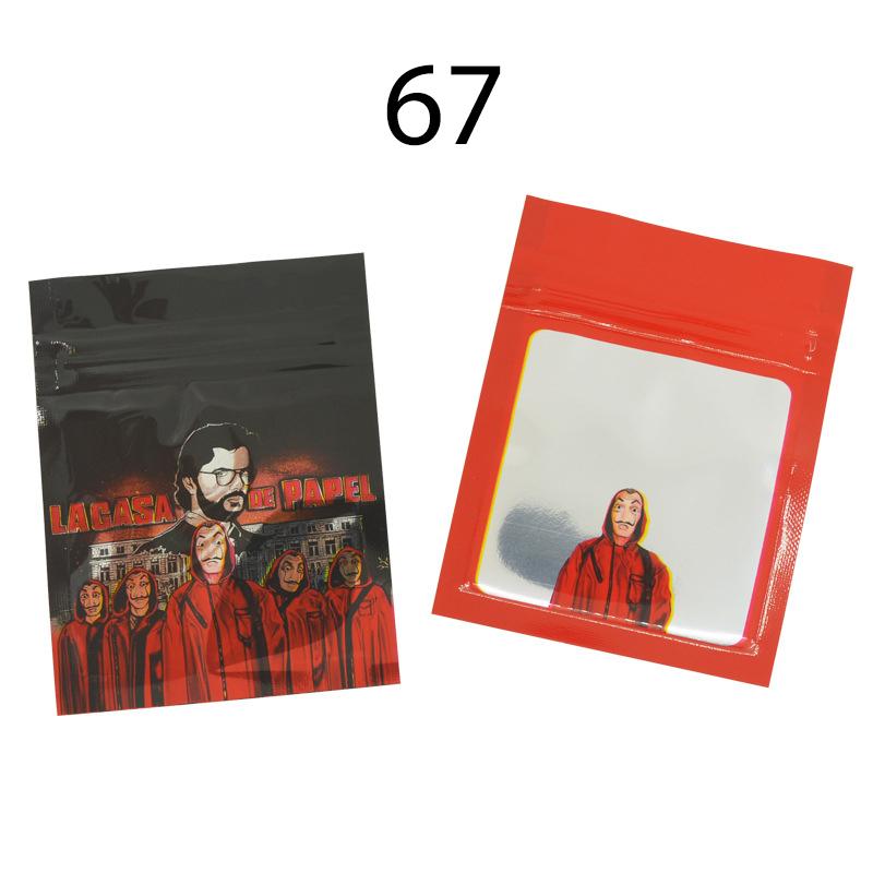 10 шт. самозапечатывающиеся пакеты, закрывающиеся маленькие конфеты, брелки, капсулы, упаковочные пакеты на молнии