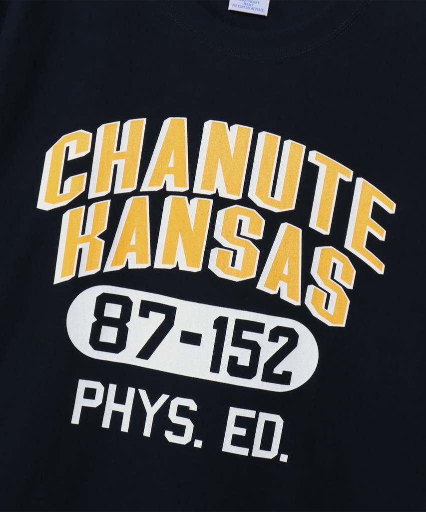 CHAMPION Reverse Weave College Graphic Short Sleeve T-Shirt Navy