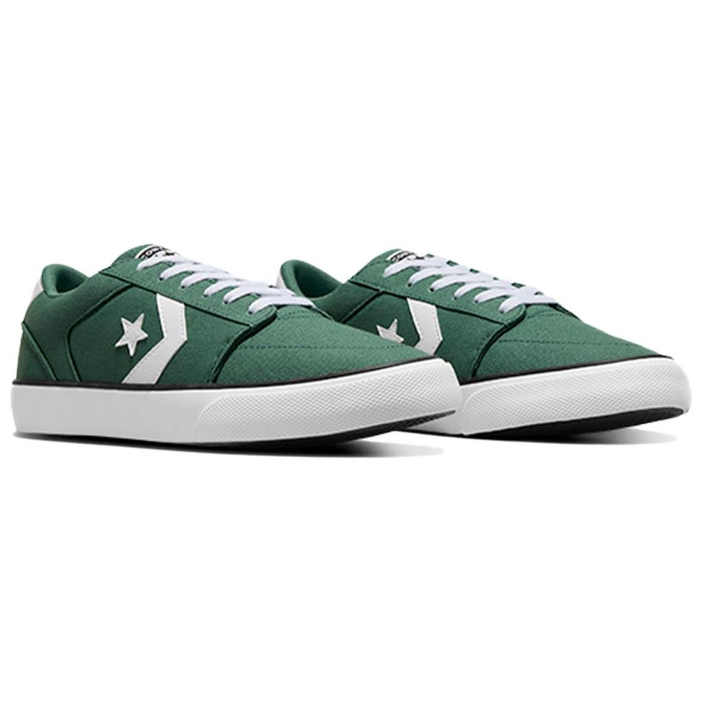 Converse Belmont Casual Slip Resistant Durable Low Top Skate Shoes Unisex Sneakers Green White A06632C