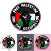 Alloy Pin Palestinian Flag Lapel Badge Commemorative Souvenir