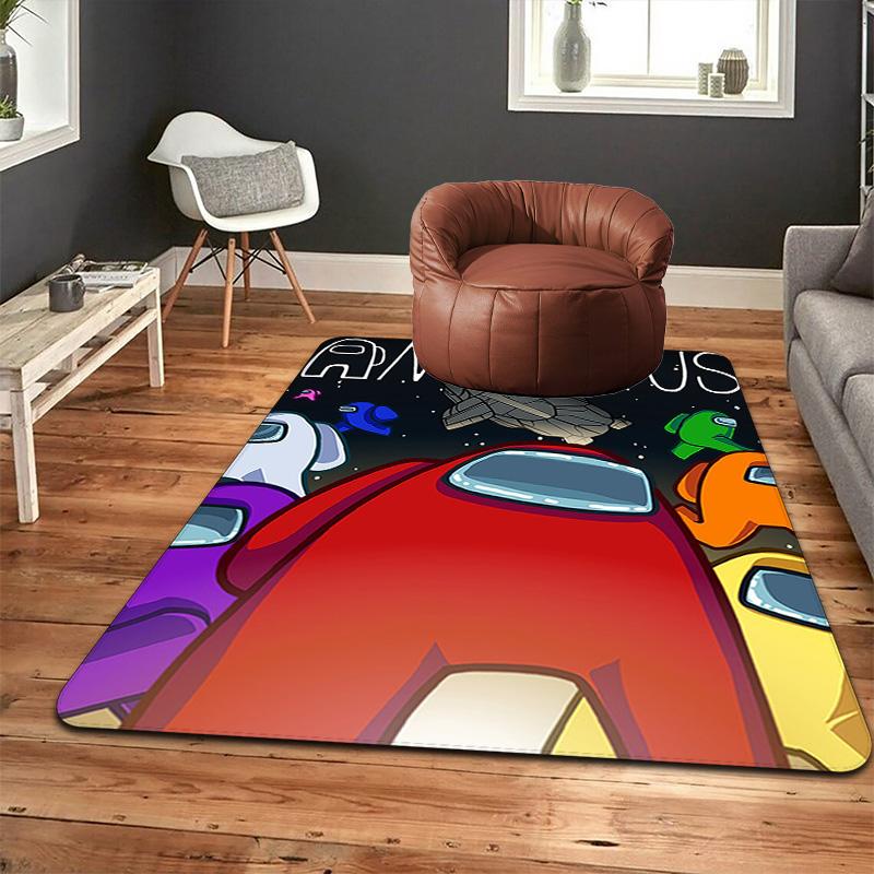 Among Us Rug Floor Mat for Living Room or Bedroom Soft and Comfortable Carpet a Gift for Birthday and Holiday.DFF0925524