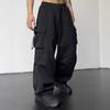 Overalls Men's Spring and Summer New Design High Street Loose Wide Leg Casual Pants