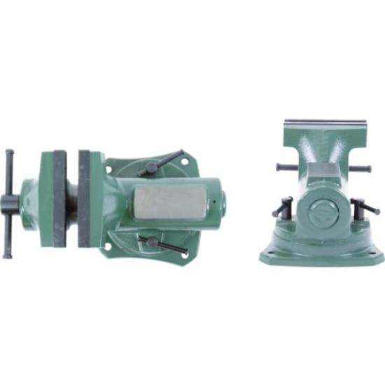 TRUSCO Rotating Table Vise and Fixing Screw Set for Bench Vise TRV-100KB BV-100SN