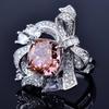 Sace Gems Classic Bowknot Copper Alloy Zircon Ring Ladies Jewelry Wedding Promise Party Gift