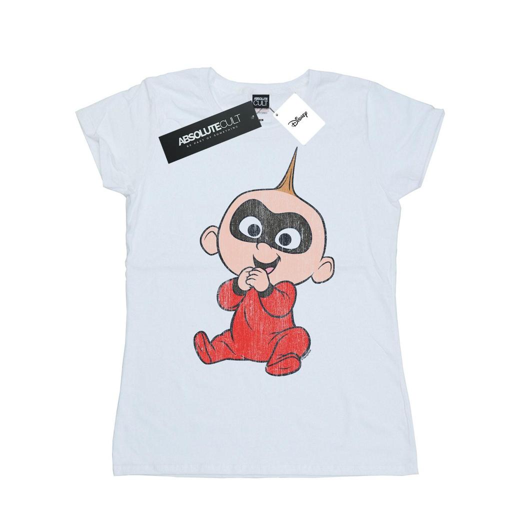Disney Womens/Ladies Incredibles 2 Jack Jack Cotton T-Shirt