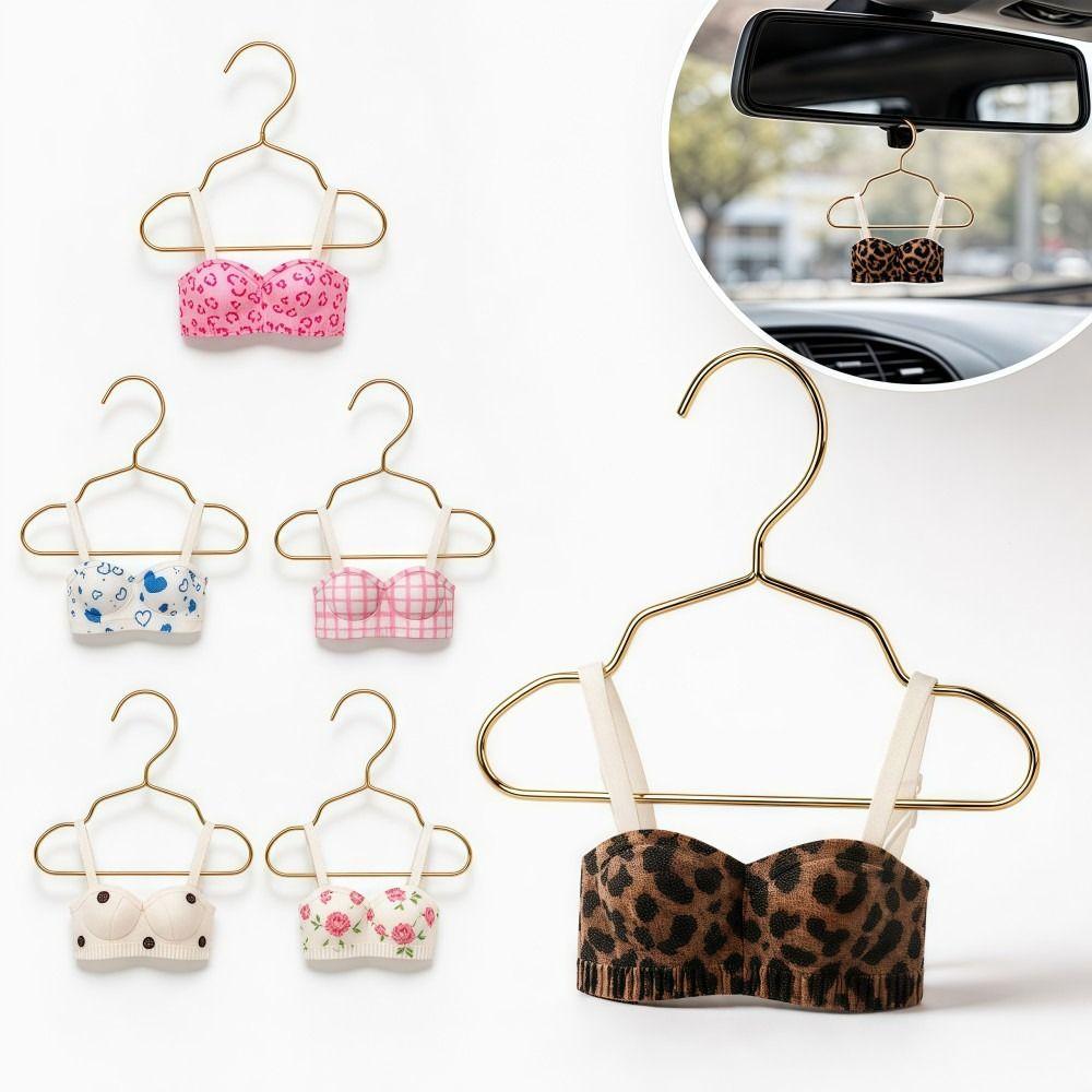 Underwear Shape Car Hanging Ornament Polka Dots Rearview Mirror Pendant  Vehicle Interior Decor