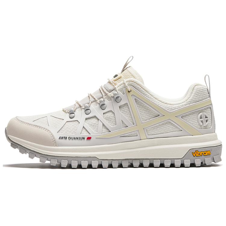 Anta Comfortable Durable Low-Top Outdoor Functional Shoes Women Shoes White Gray 122426621A-1