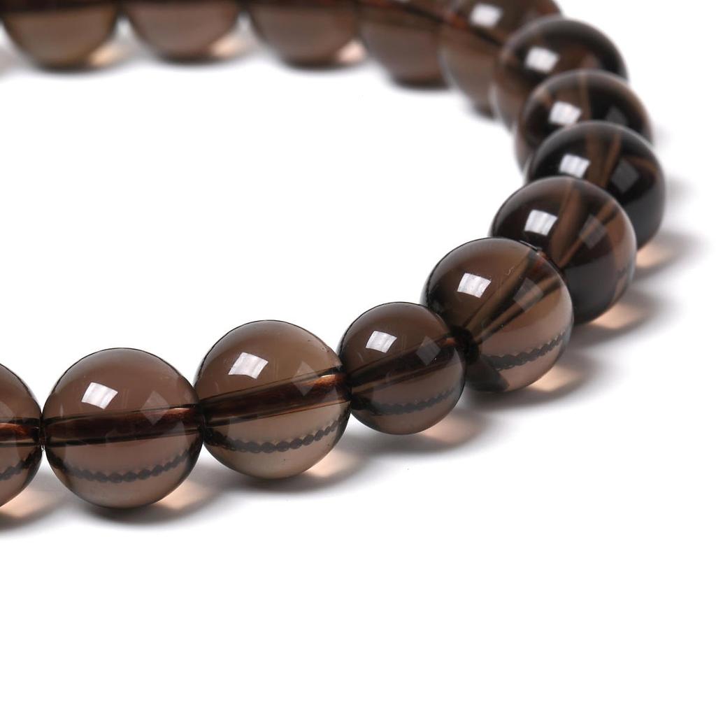 Prayer Beads Made In Japan In Natural Stone Brown Crystal 22 Beads Pure Silk Tassel Bag Handmade Prayer Beads Domestic Prayer Beads That Can Be Used