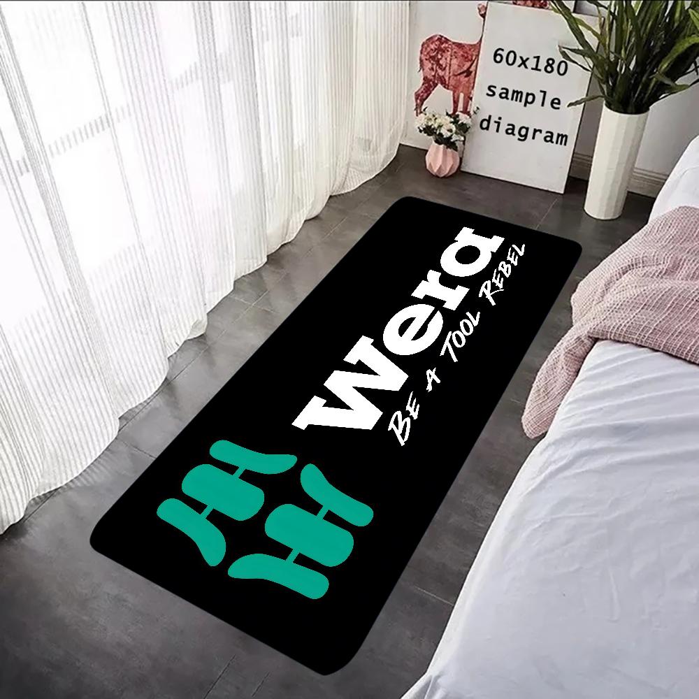 W-Wera-Tools Будь Инструментальным Бунтарем Коврик с Графическим Принтом Фланелевый Коврик для Ванной Кухни Прихожей Ковер Домашний Декор