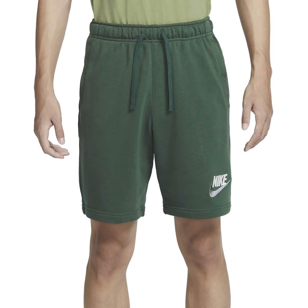 Nike Шорты мужские из французского терри с логотипом клуба, елово-зеленые FB7796-323