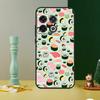 Kawaii Sushi Pattern Phone Case For OnePlus 13 13R 12 12R 11 9 10 Pro 8T 9RT 10T 10R Nord 4 CE 2 3 Lite N20 N30