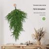 Upside Down Norfolk Pine Needle Wall Hanging Christmas Tree Decoration, European Style
