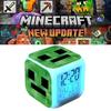 Colourful Minecraft Changing Alarm Clock With Lcd Screen Calendar For Use Home