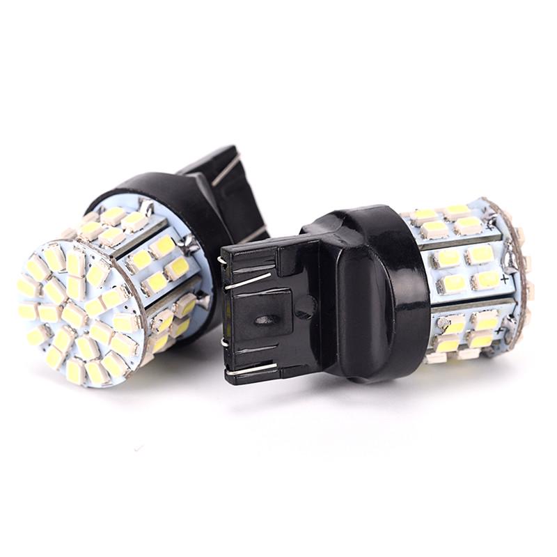 Супер яркий T20 7443 W21/5W 1206 50Smd Автомобильный задний тормоз поворота Парковочная светодиодная лампа