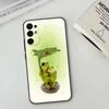 Забавные лягушки   Чехол для телефона для Samsung S25,S24,S21,S22,S23,S30,Ultra,S20,Plus,Fe,Lite,Note,10,Черный чехол