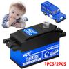 20kg Low Profile Servo Metal Gear Servo RC Digital Micro Servo for 1/10 RC Car for Tamiya Kyosho On-Road Touring Drift Car/Boat