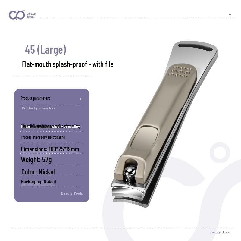 Nail Clippers & File Manicure Set