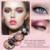 MISS ROSE 64-in-1 Exquisite Girl Set Floral Makeup Case All-in-one Makeup Kits Professional Makeup Eyebrow Powder Eye Shadow Lipstick
