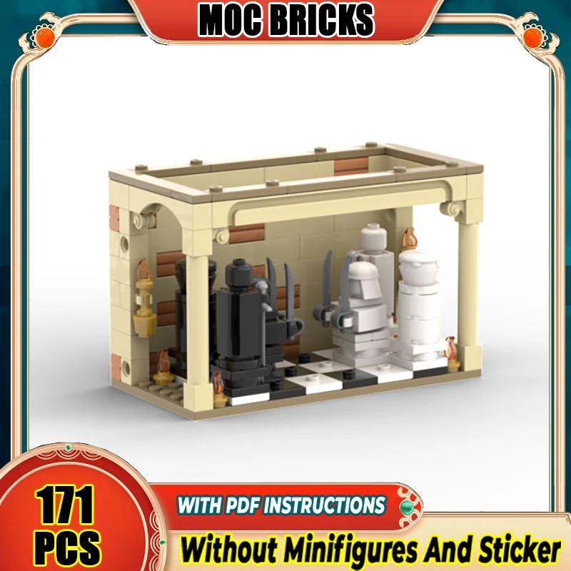 Office Dorm Modular Castle - House Kitchen Library Model Building Blocks MOC Room of Requirement Architecture Collection Toys