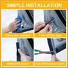 4m x 23mm Universal Car Z Shape Rubber Weather Waterproof Strip Seal Edge Protector Replacement
