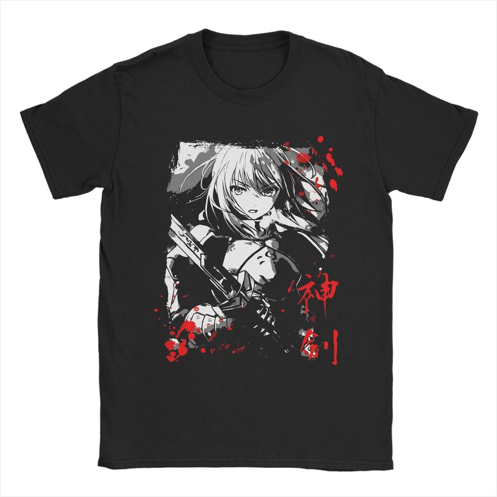 Футболки Jeanne Alter Avenger из чистого хлопка, оригинальные футболки с круглым вырезом Fate Stay Night Fgo, одежда с коротким рукавом 4XL 5XL