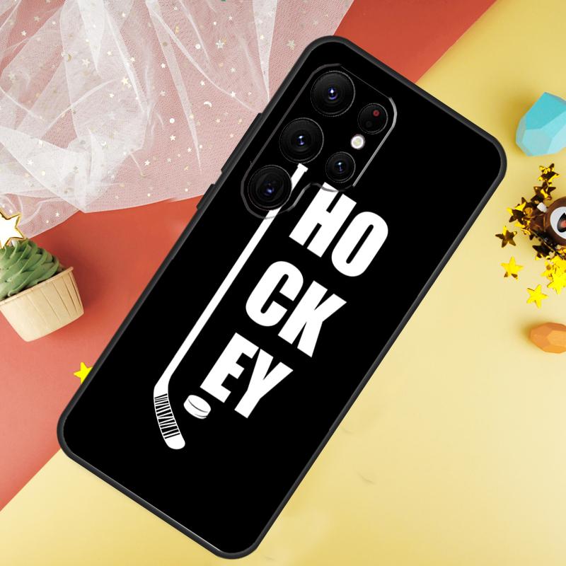 Чехол для телефона с изображением игрока в хоккей на льду Для Samsung Galaxy S25 S26 Ultra S21 S20 S22 S23 Ultra S10 Plus S24 FE Чехол Coque
