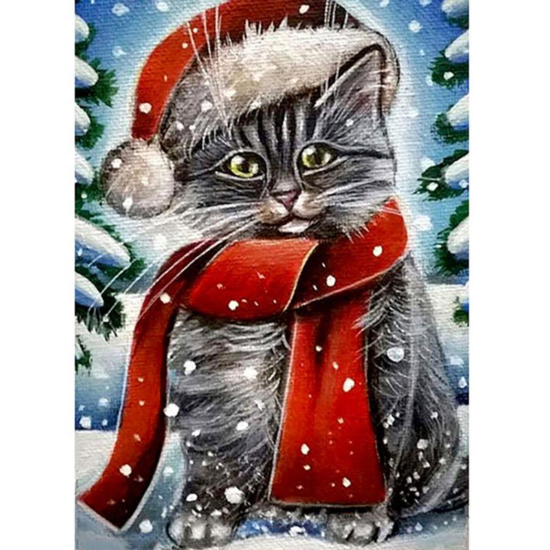 Snowman Diamond Diy Painting 5d Full Round Drill Mosaic Santa Claus Diamond Embroidery Cross Stitch Home Decor Christmas Gift