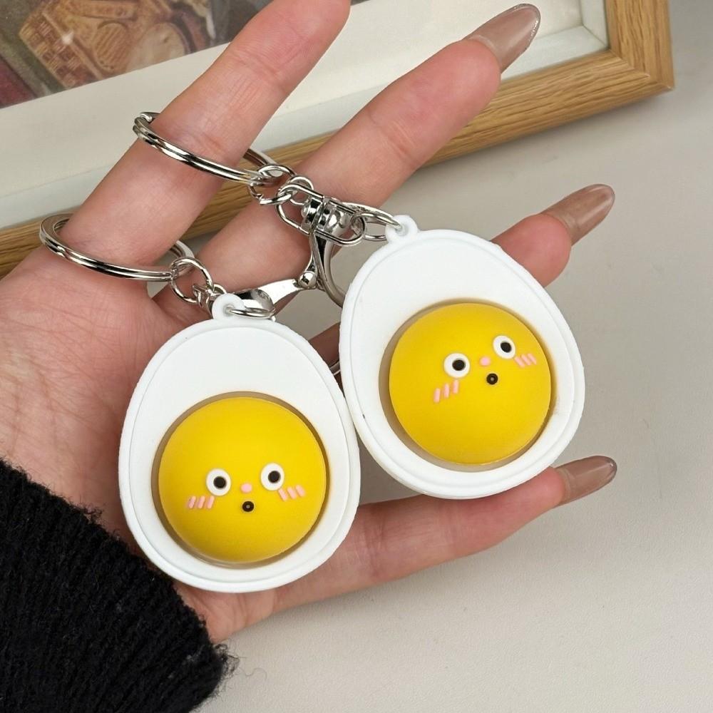 Funny Decompression Keyring with Buttons Cute Fidget Pendant  Kids