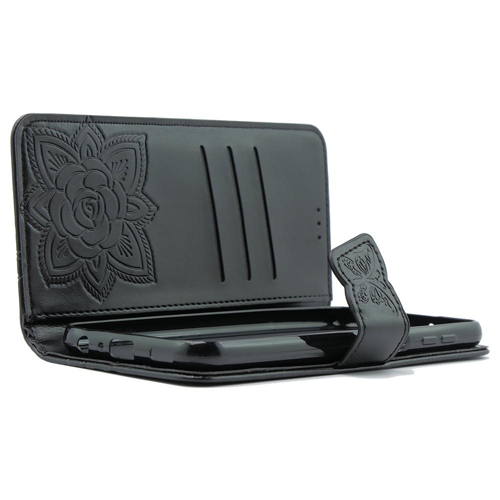 Flip case for Xiaomi Poco X6 5G, Butterfly, black