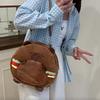Large Capacity Creative Ita Bag Cute Cartoon Doll Daypack Thickened Capybara Plush Backpack  Gifts