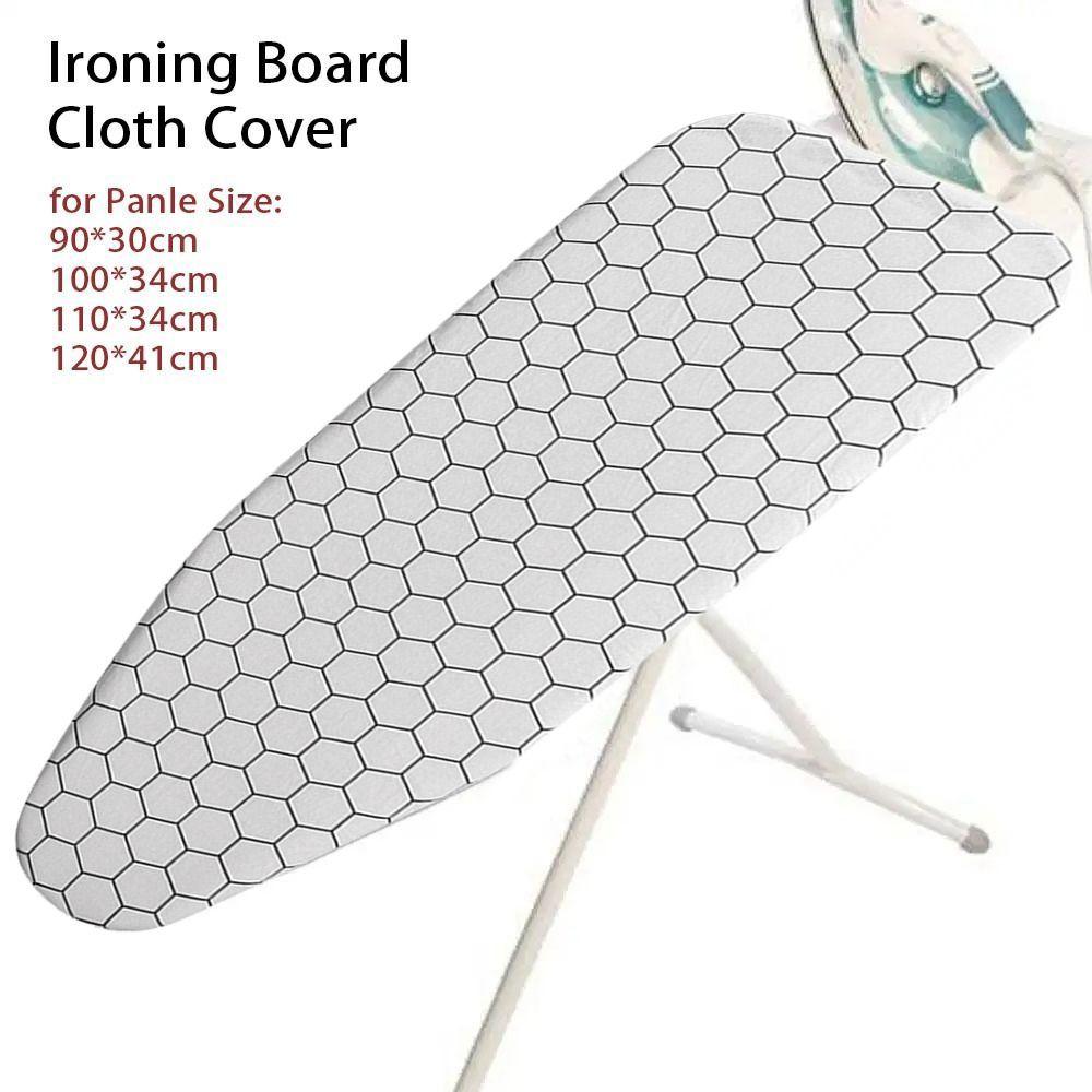 1Pcs With Elastic Edge Ironing Board Cover Stain Resistant Ironing Cover For Ironing Table