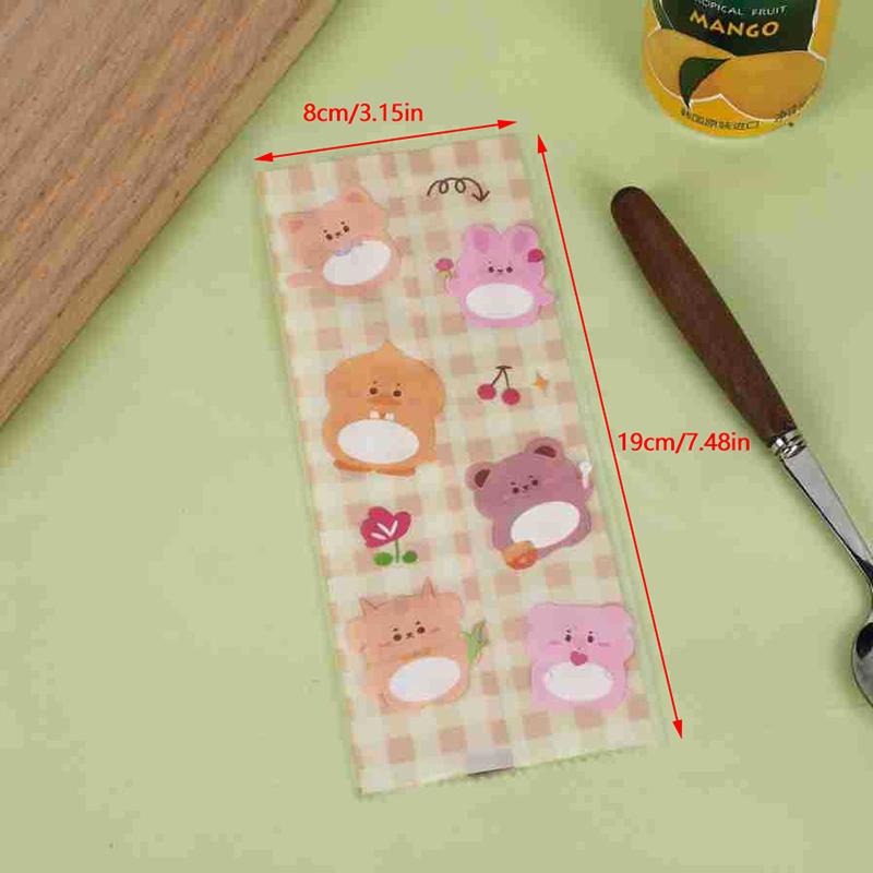 50 шт./компл. мультяшные пакеты для мороженого пищевого класса одноразовые пластиковые пакеты для мороженого замораживание лакомства хранение прозрачный лед эскимо