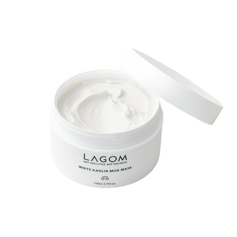 LAGOM Белая каолиновая грязевая маска Очищающая поры и контролирующая жирность Глиняная маска 110 мл