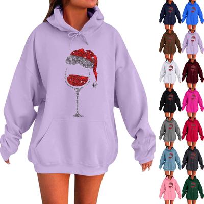 Женская толстовка с длинными рукавами, свободная, с заниженными плечами, с капюшоном, из плюша