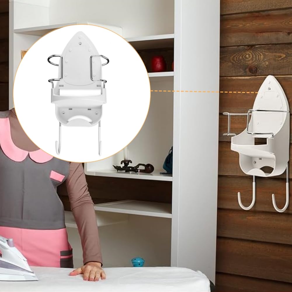 ZHXKSH Wall Mount Ironing Board Laundry Storage Removable Electric Holder