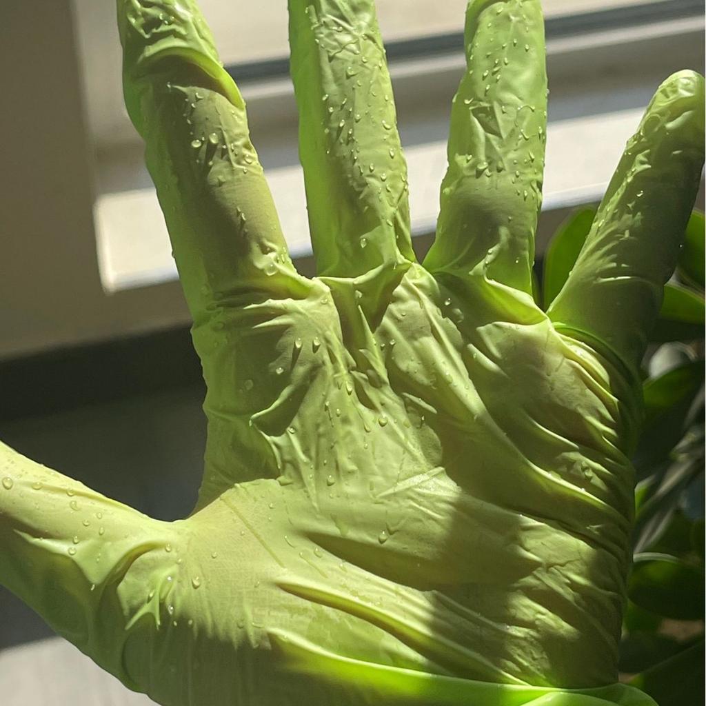 100pcs Disposable Nitrile Gloves Thickened Wear - Resistant Protective Food - Grade Gloves Complete In Colors Anti - Slip Gloves