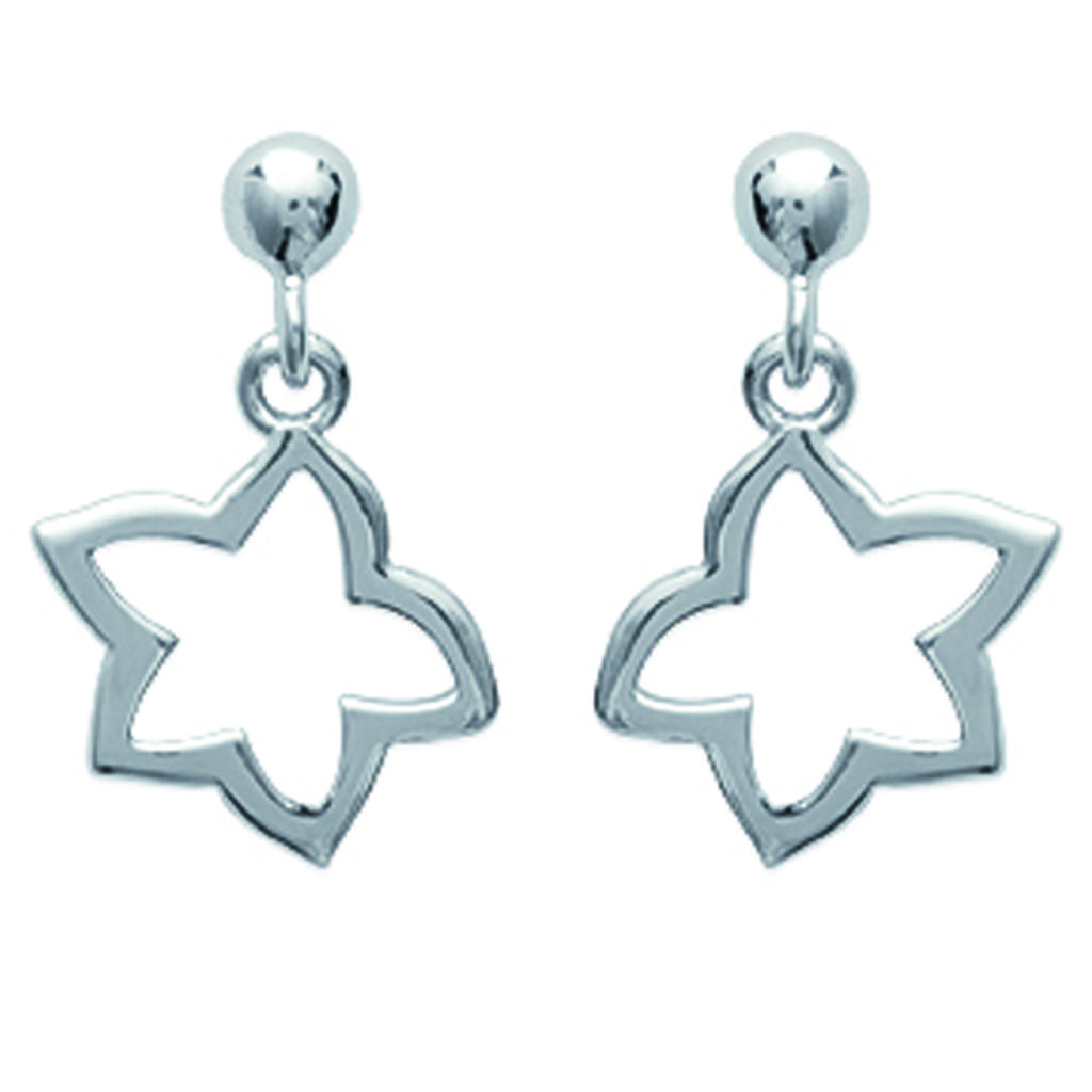 Les Trésors De Lily [I8080] - Silver 'Flora' Silver Earrings - 12x11 Mm